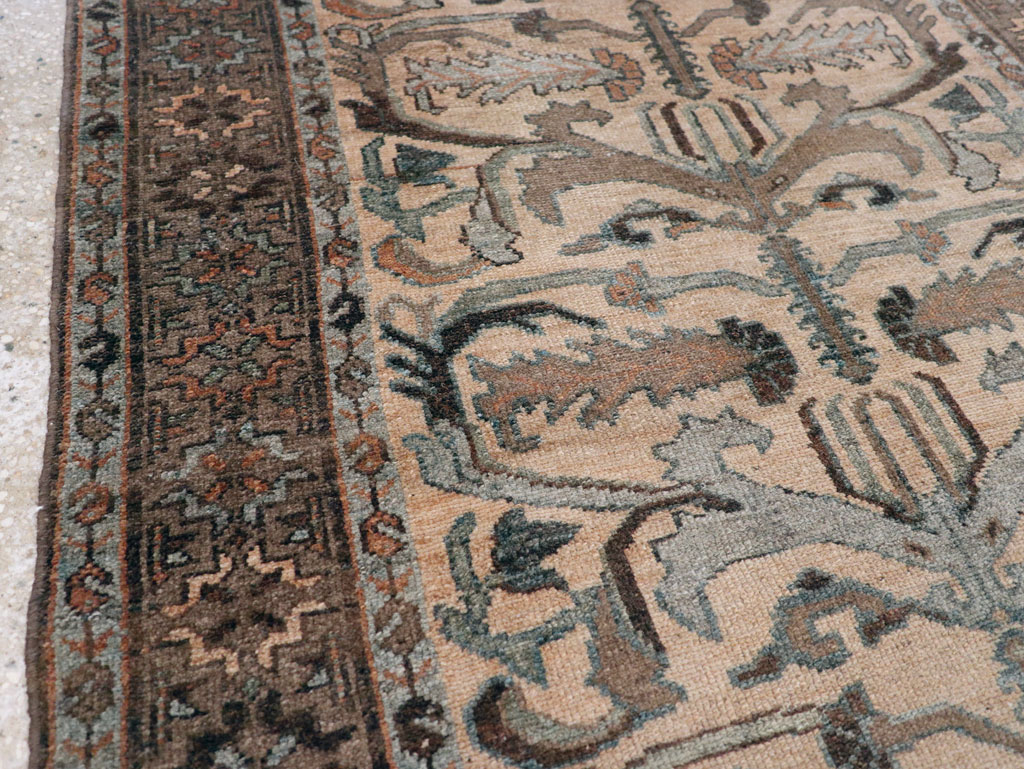 Vintage Persian Malayer Rug, No.21868 - Staging