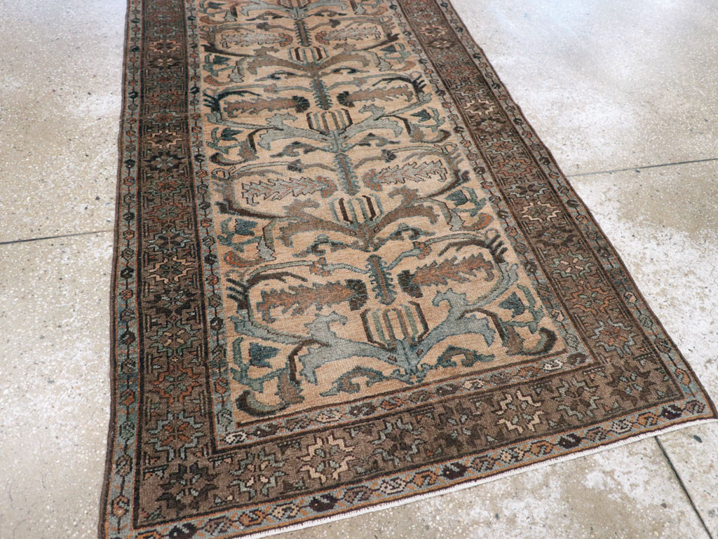 Vintage Persian Malayer Rug, No.21868 - Staging