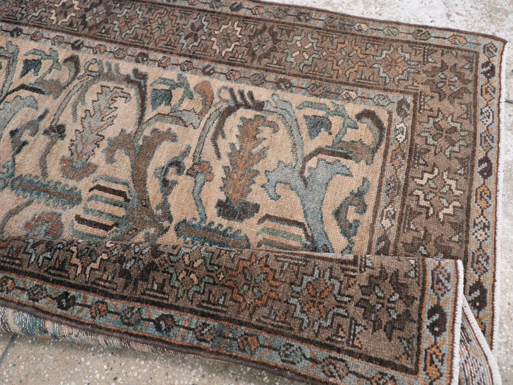 Vintage Persian Malayer Rug, No.21868 - Staging