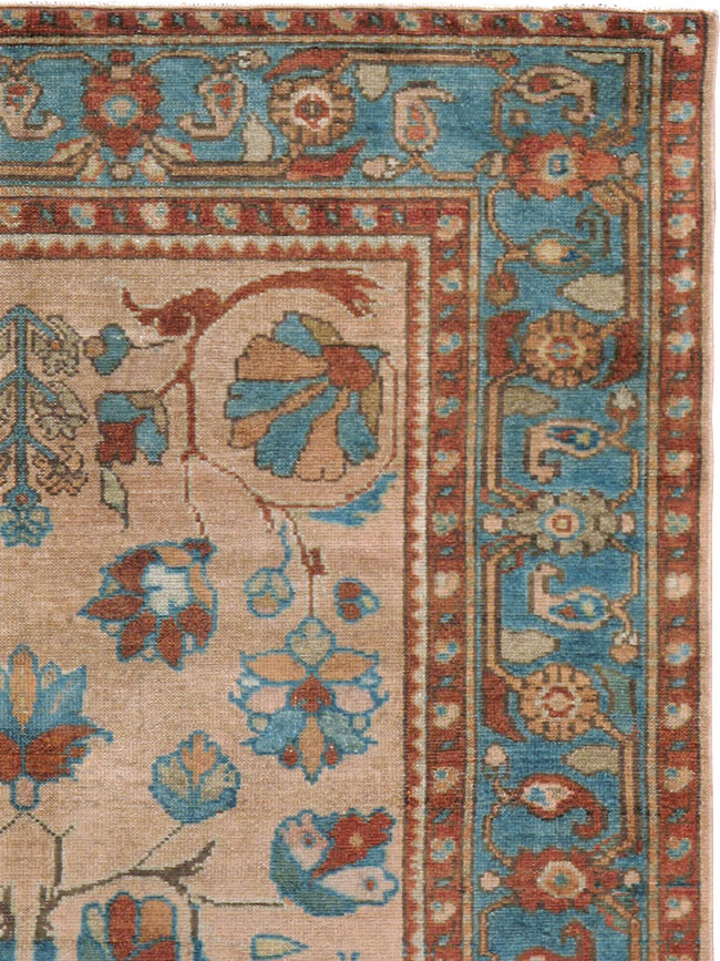 Vintage Persian Malayer Rug, No.21869 - Staging