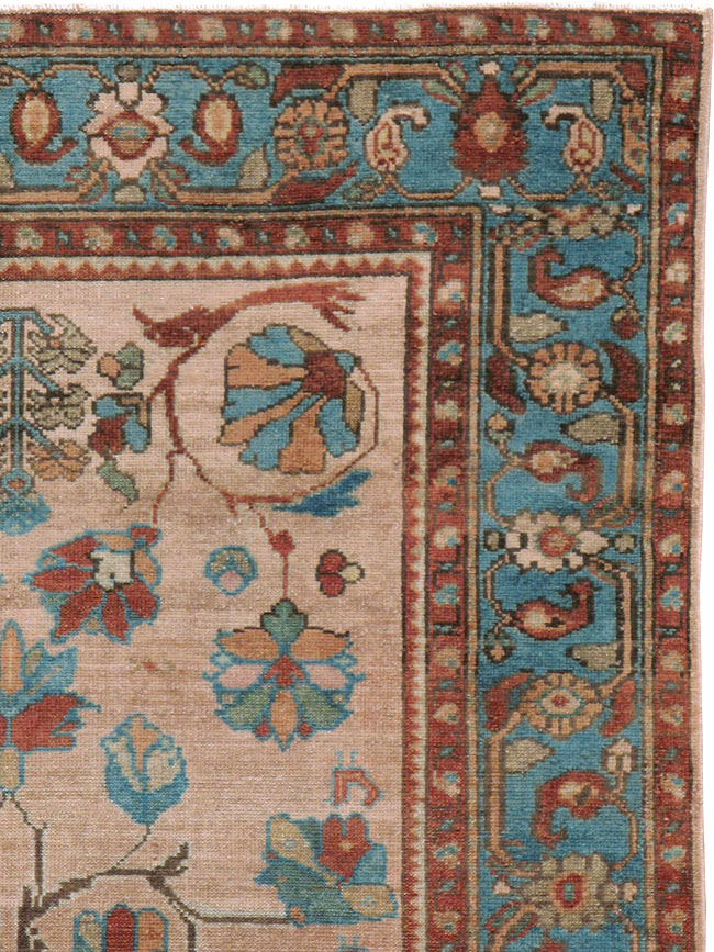 Vintage Persian Malayer Rug, No.21869 - Staging