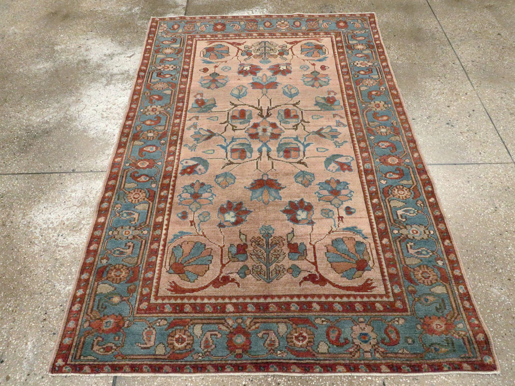 Vintage Persian Malayer Rug, No.21869 - Staging