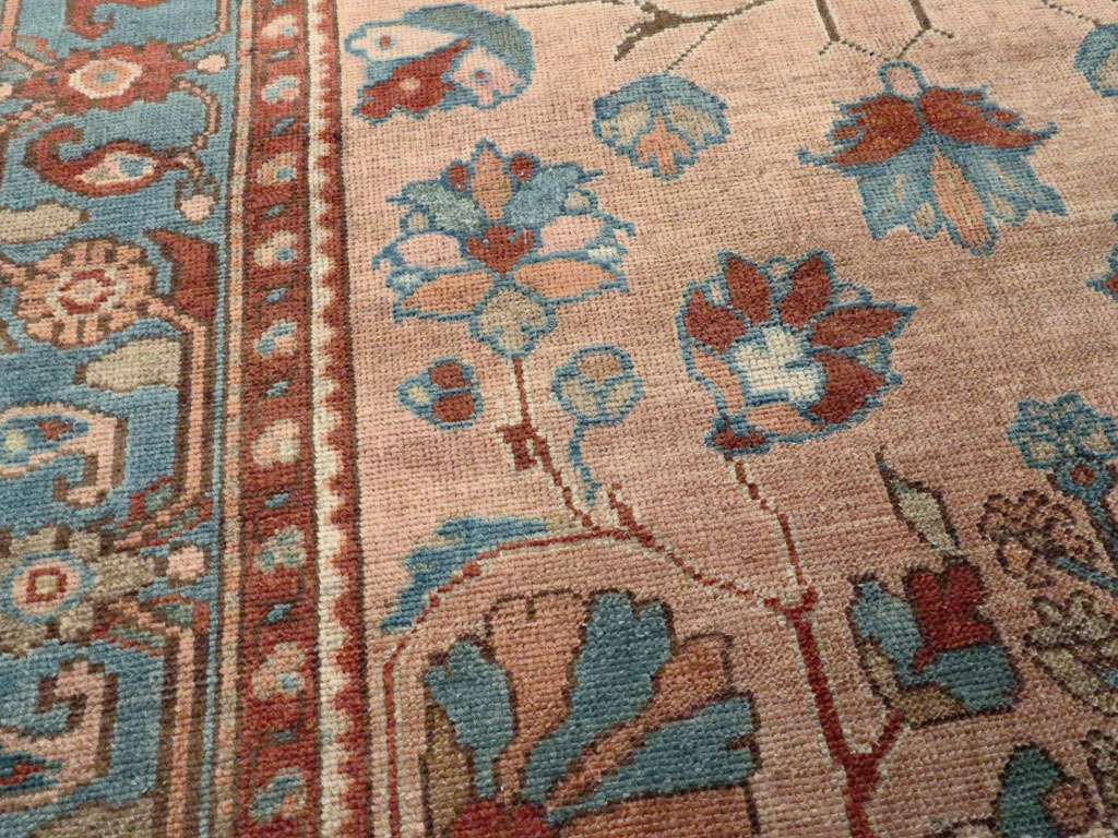 Vintage Persian Malayer Rug, No.21869 - Staging