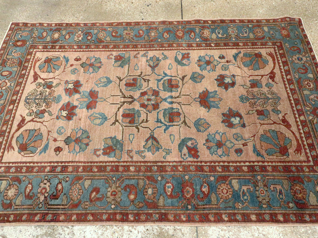 Vintage Persian Malayer Rug, No.21869 - Staging