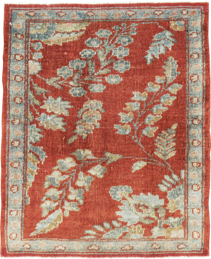 Antique Persian Mahal Sampler Rug, No.21873 - Staging