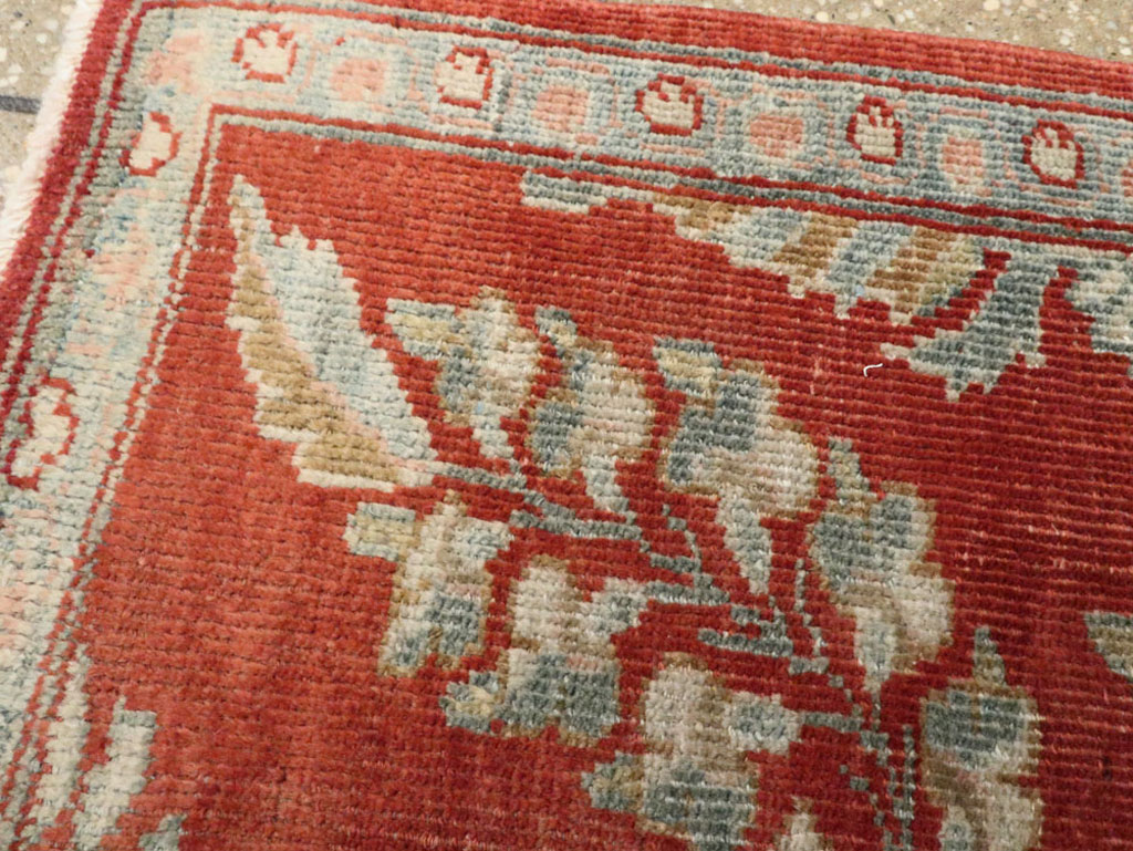 Antique Persian Mahal Sampler Rug, No.21873 - Staging