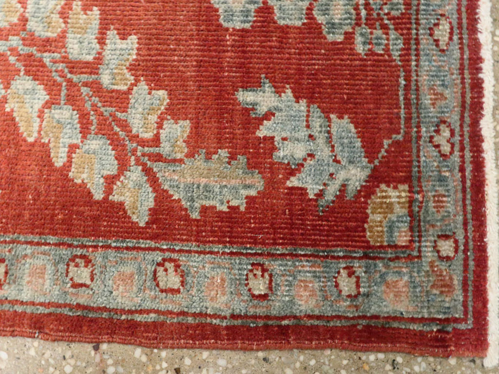 Antique Persian Mahal Sampler Rug, No.21873 - Staging