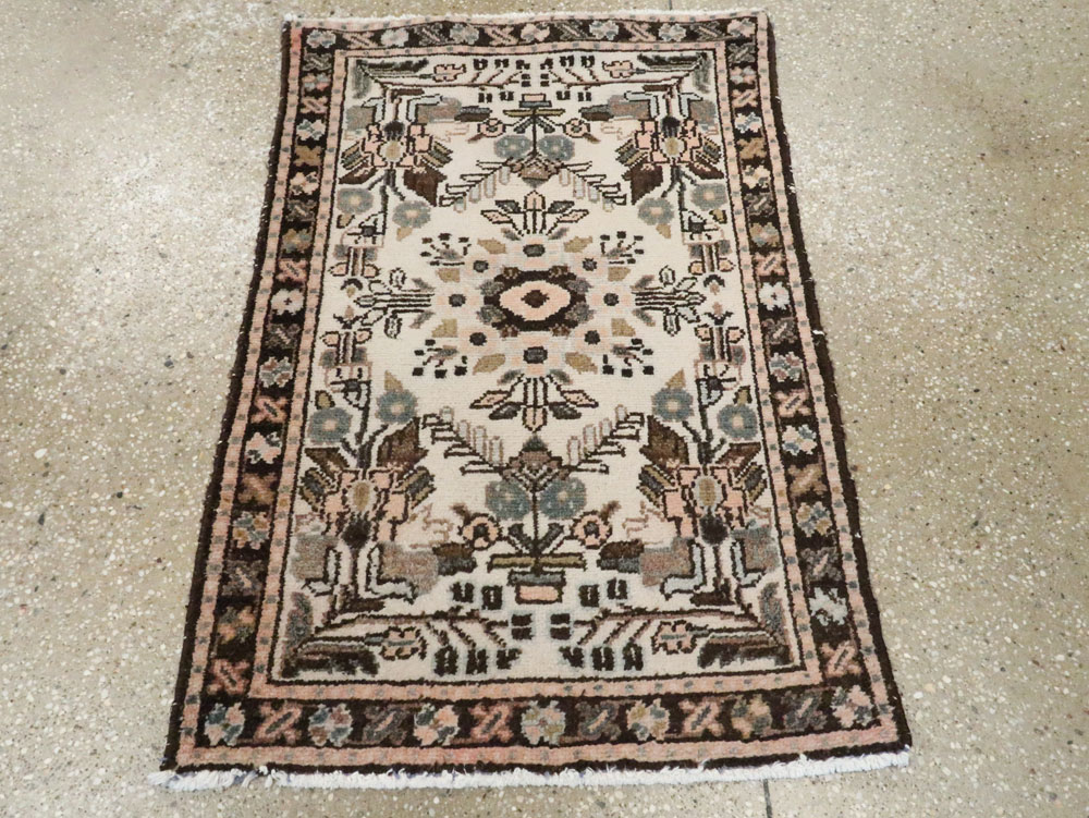 Vintage Persian Malayer Rug, No.21876 - Staging