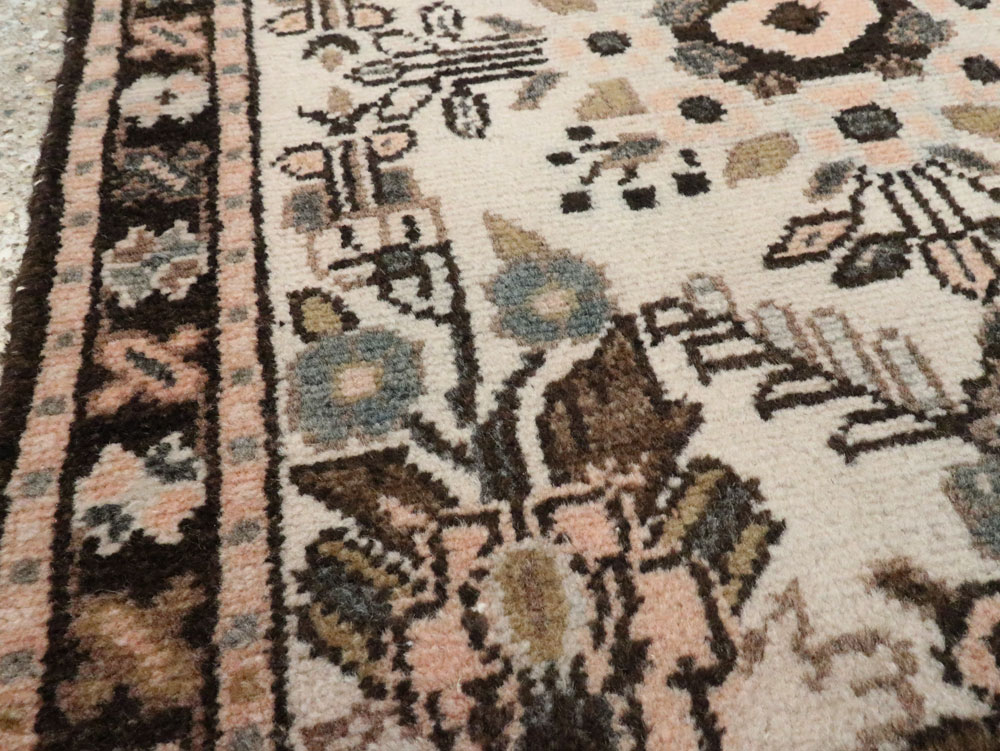 Vintage Persian Malayer Rug, No.21876 - Staging