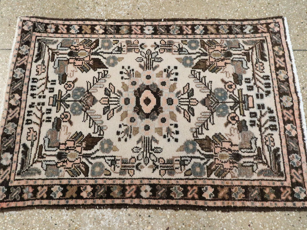 Vintage Persian Malayer Rug, No.21876 - Staging