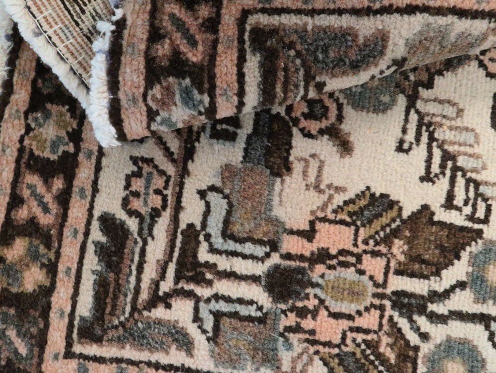 Vintage Persian Malayer Rug, No.21876 - Staging