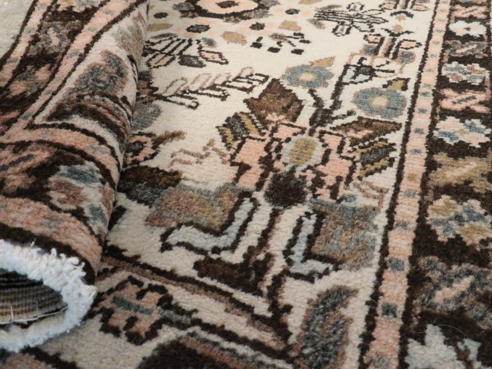 Vintage Persian Malayer Rug, No.21876 - Staging