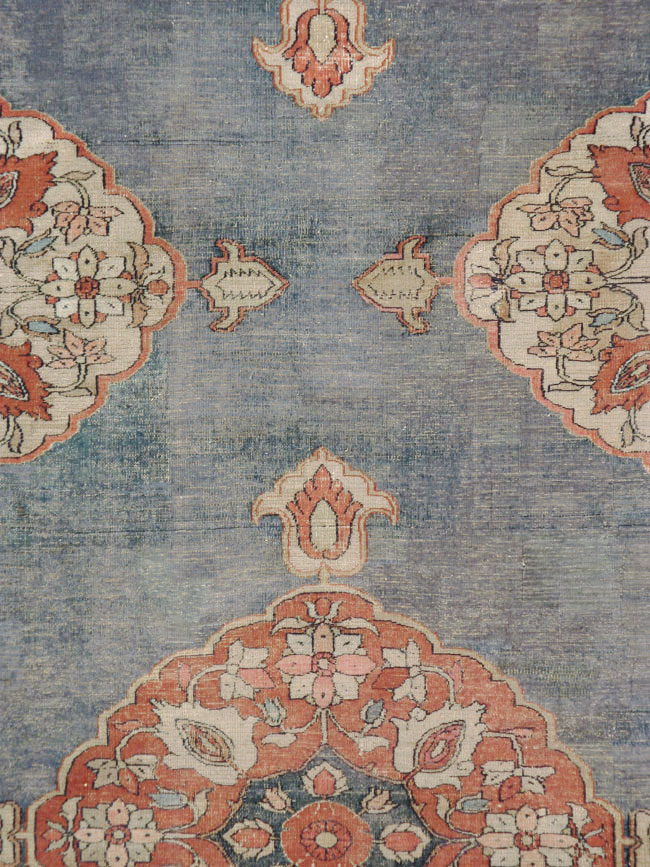 Antique Persian Dorokhsh Carpet, No.21886 - Staging