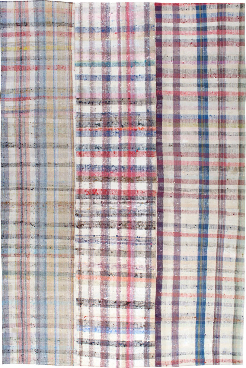 Vintage Turkish Flat-weave Kilim, No.21902 - Staging