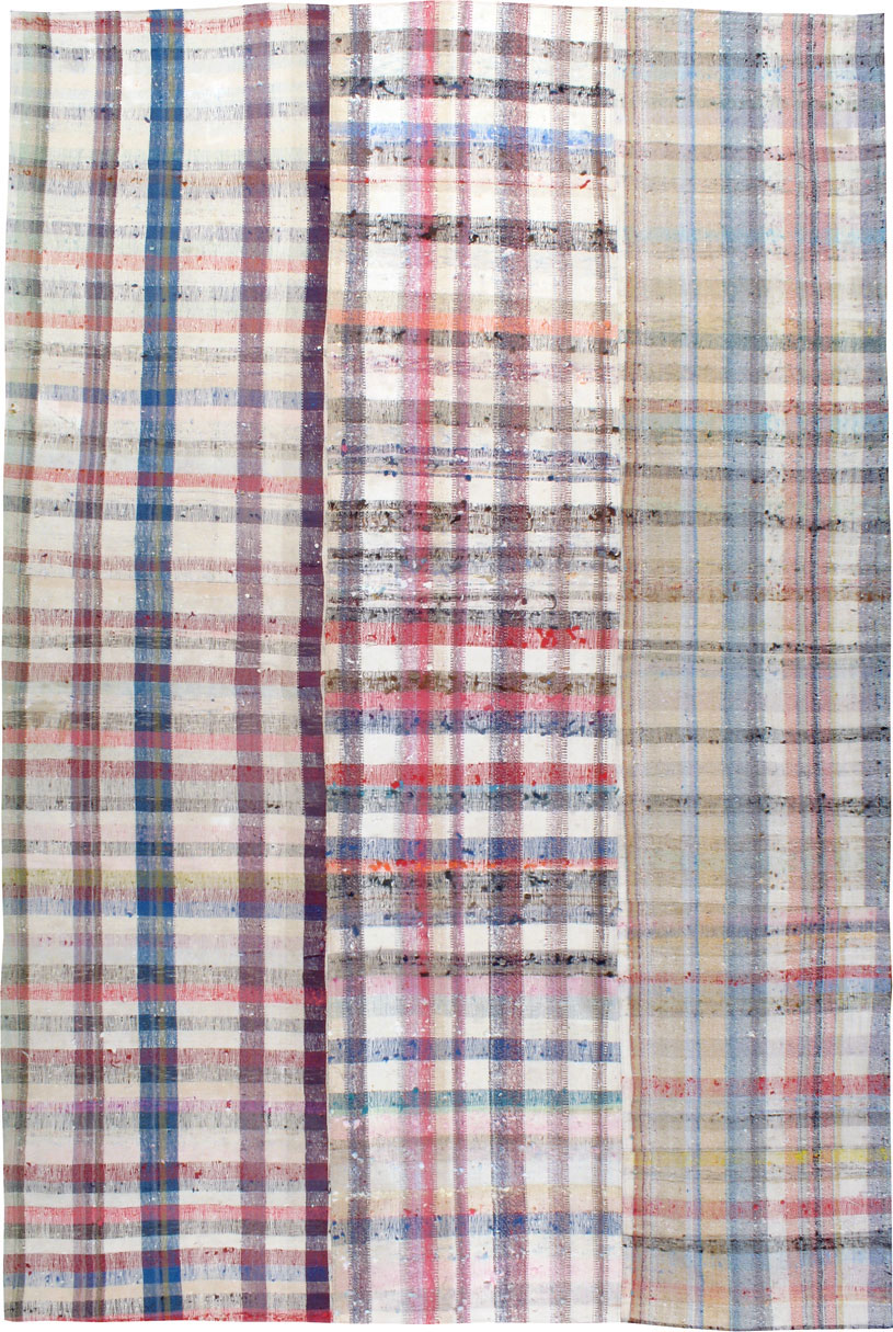 Vintage Turkish Flat-weave Kilim, No.21902 - Staging