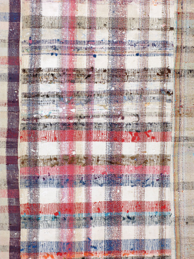 Vintage Turkish Flat-weave Kilim, No.21902 - Staging