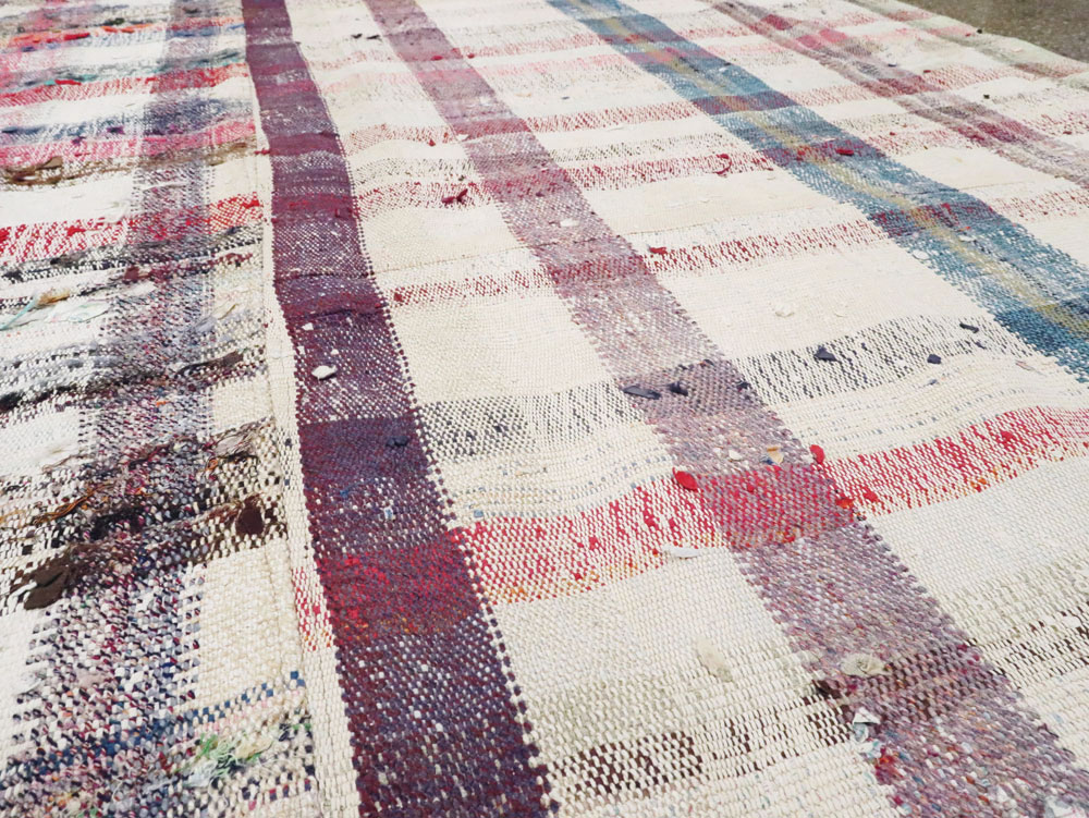 Vintage Turkish Flat-weave Kilim, No.21902 - Staging