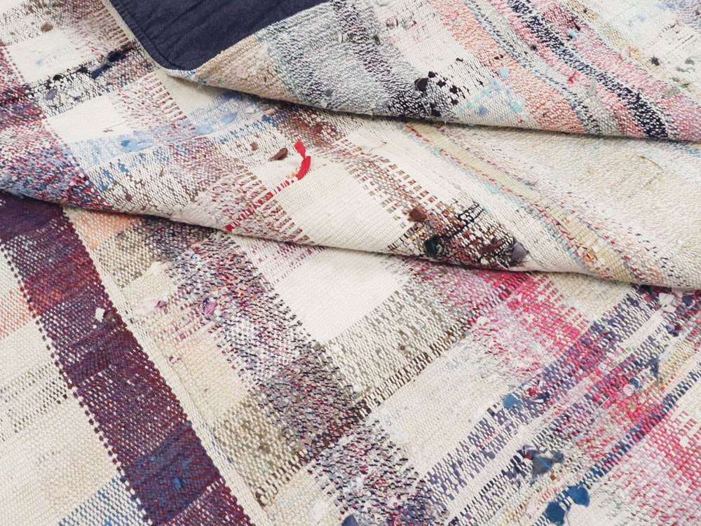 Vintage Turkish Flat-weave Kilim, No.21902 - Staging