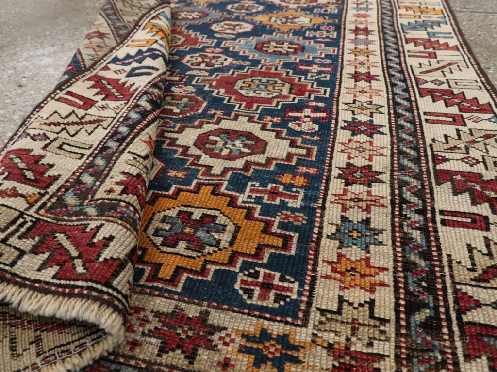 Antique Caucasian Shirvan Rug, No.21916 - Staging