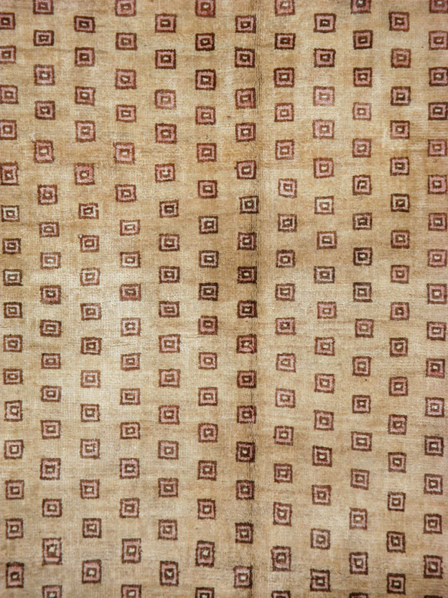 Vintage Turkish Anatolian Wide Gallery Runner, No.21938 - Staging