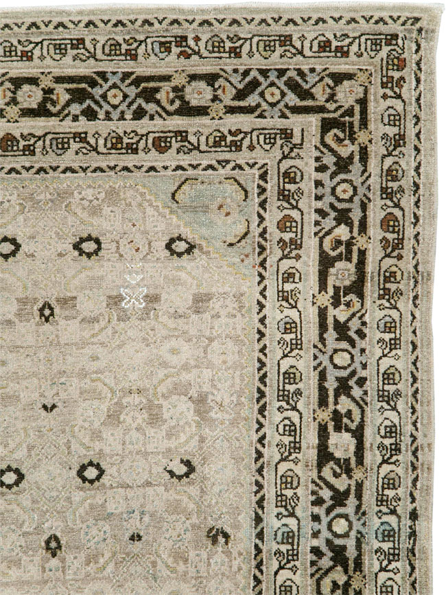 Vintage Persian Malayer Gallery Rug, No.21941 - Staging