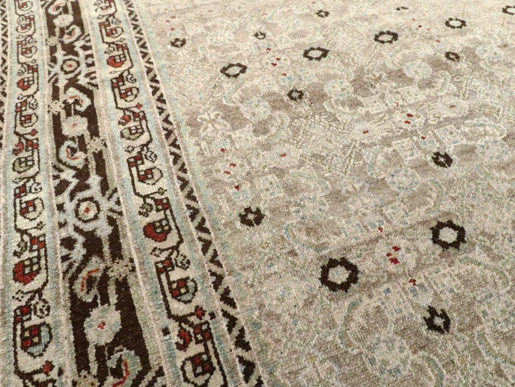 Vintage Persian Malayer Gallery Rug, No.21941 - Staging