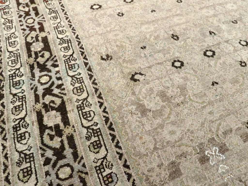 Vintage Persian Malayer Gallery Rug, No.21941 - Staging