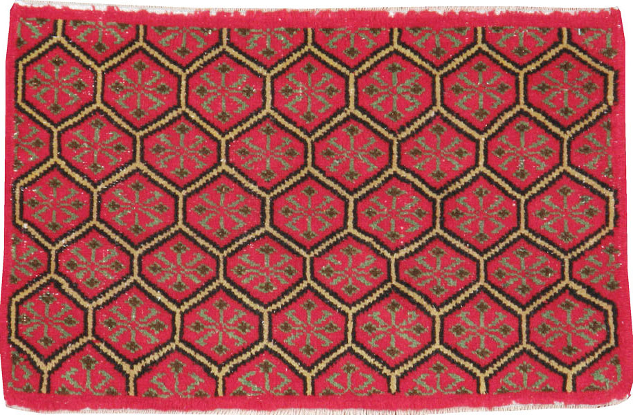 Vintage Turkish Anatolian Rug, No.21942 - Staging