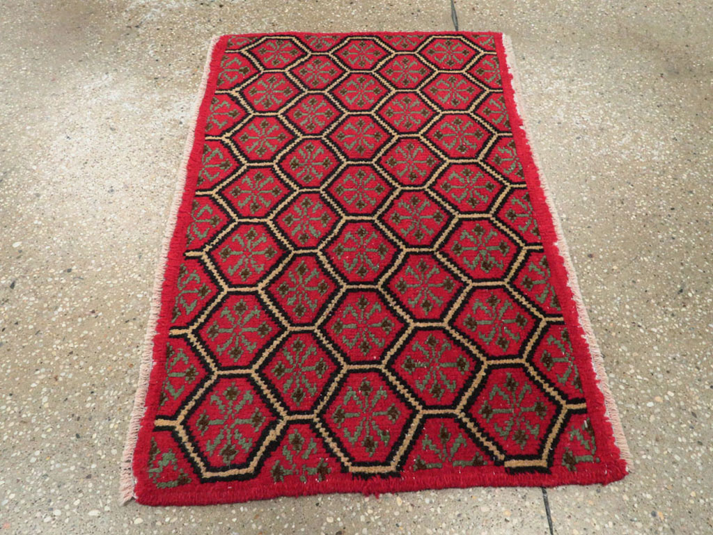 Vintage Turkish Anatolian Rug, No.21942 - Staging