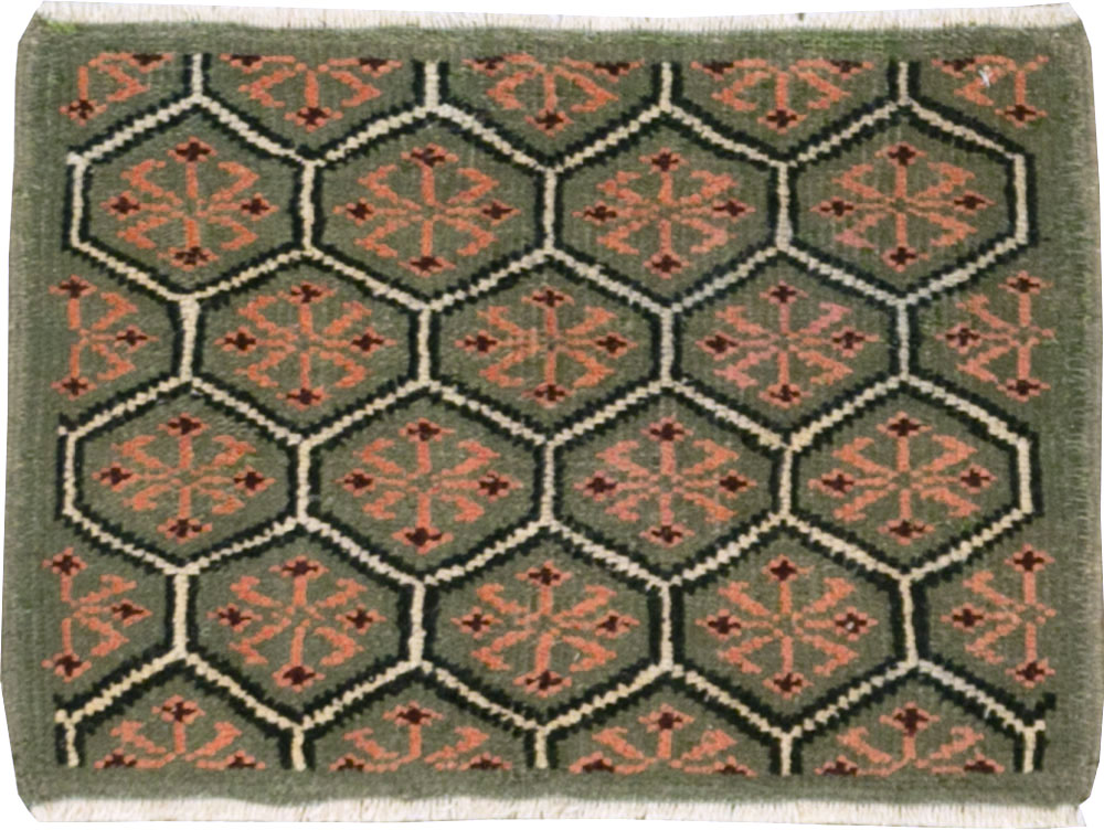 Vintage Turkish Anatolian Rug (Pair: 1 of 3), No.21945 - Staging