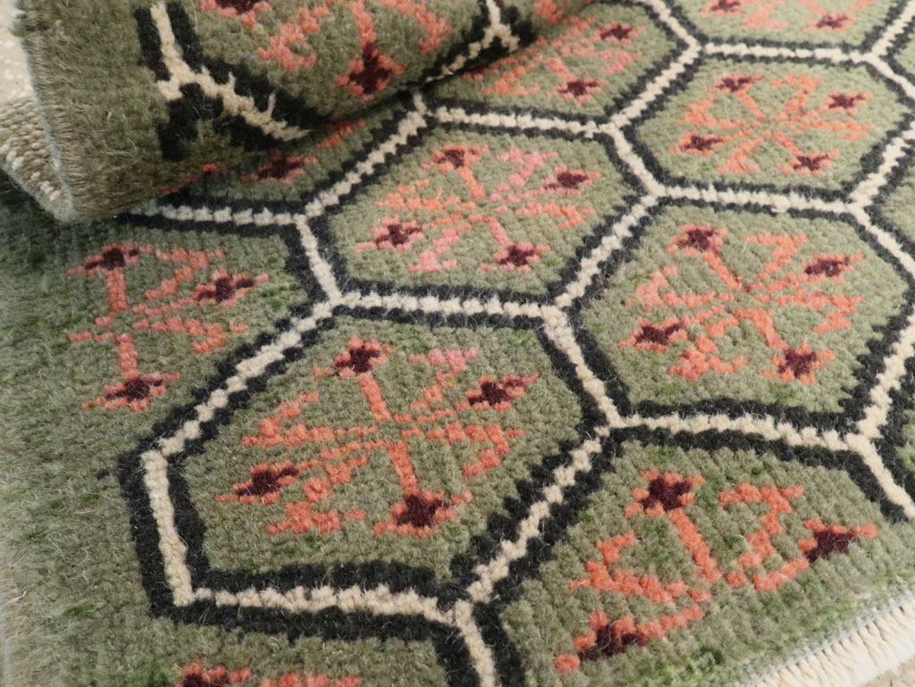 Vintage Turkish Anatolian Rug (Pair: 1 of 3), No.21945 - Staging