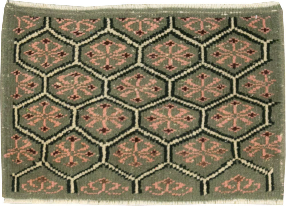 Vintage Turkish Anatolian Rug (Pair: 3 of 3), No.21947 - Staging