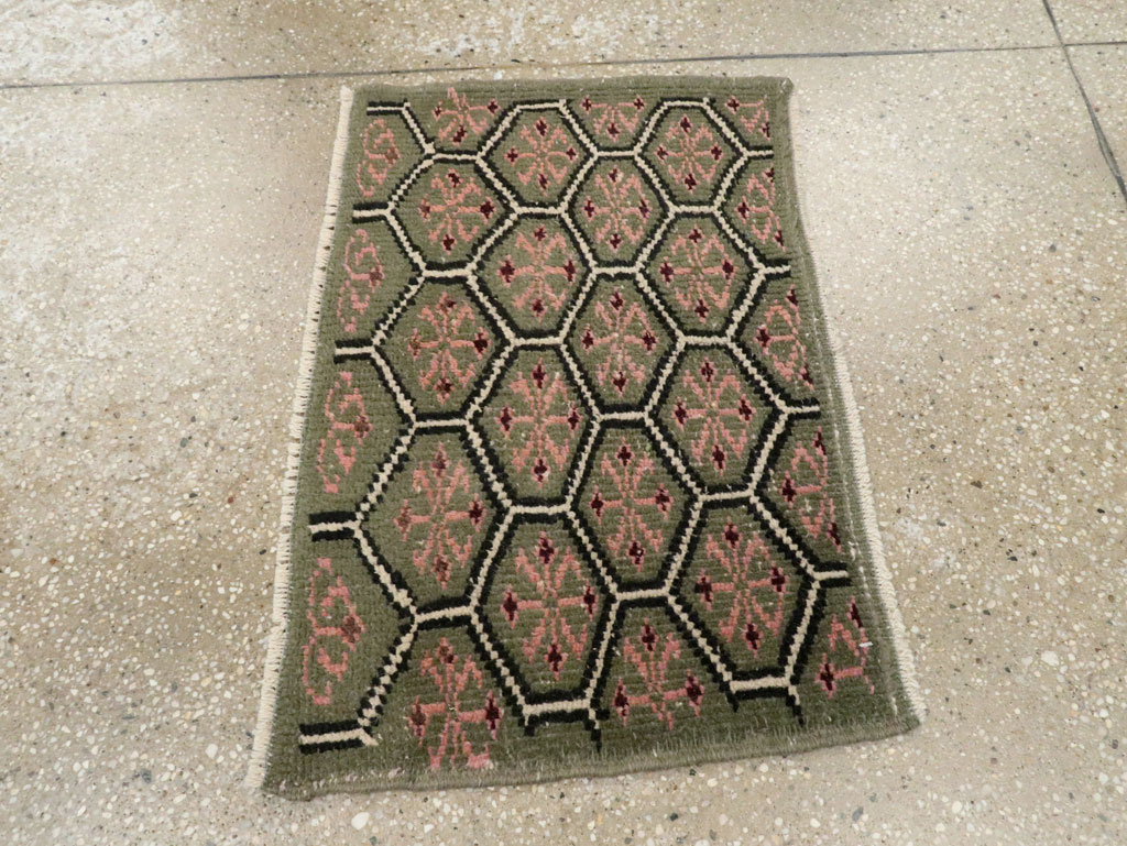 Vintage Turkish Anatolian Rug (Pair: 3 of 3), No.21947 - Staging