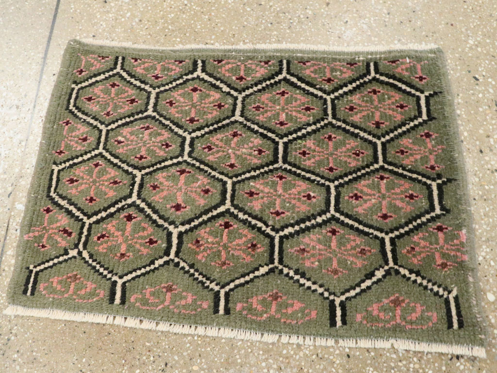 Vintage Turkish Anatolian Rug (Pair: 3 of 3), No.21947 - Staging