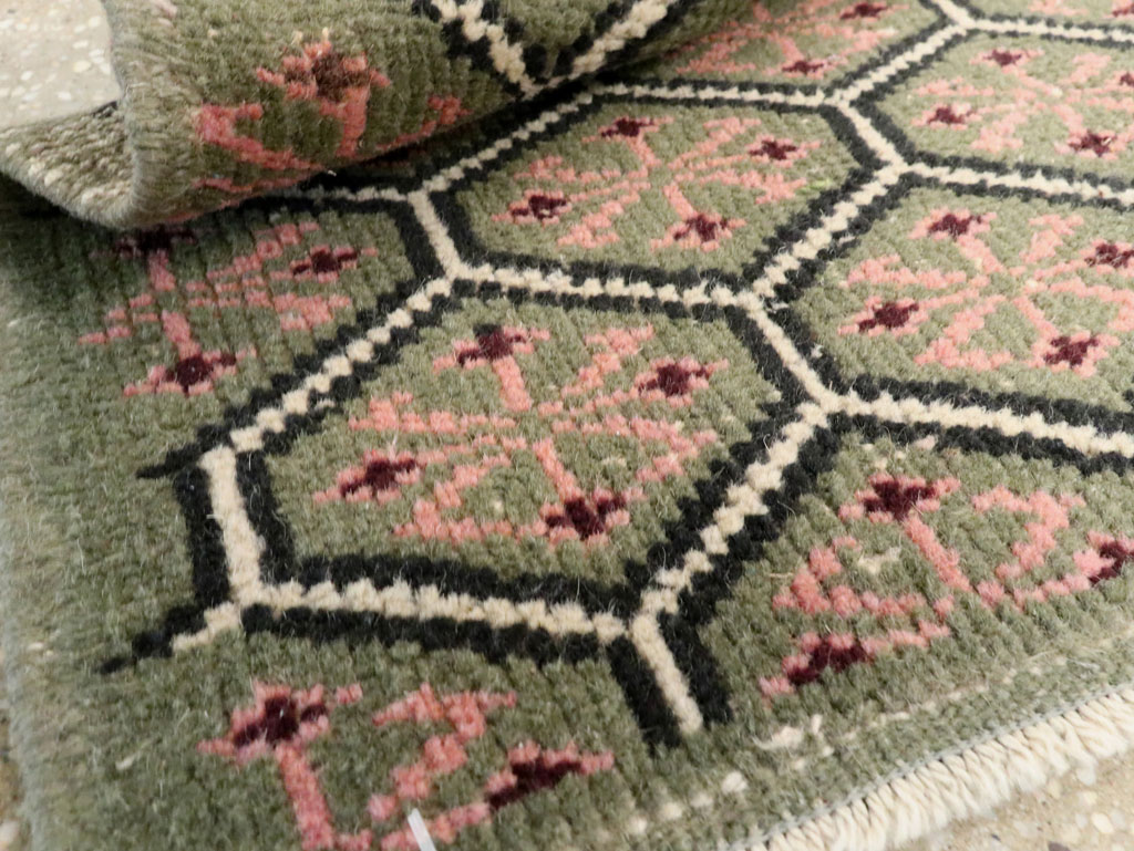 Vintage Turkish Anatolian Rug (Pair: 3 of 3), No.21947 - Staging