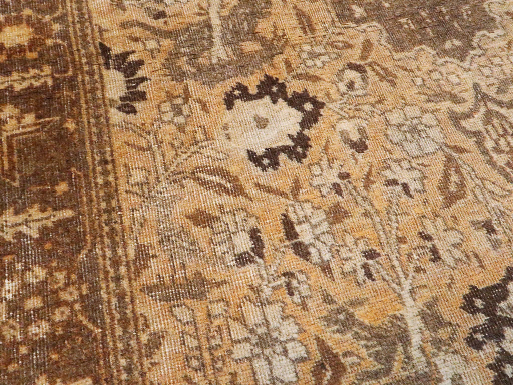 Antique Persian Tabriz Rug, No.21956 - Staging