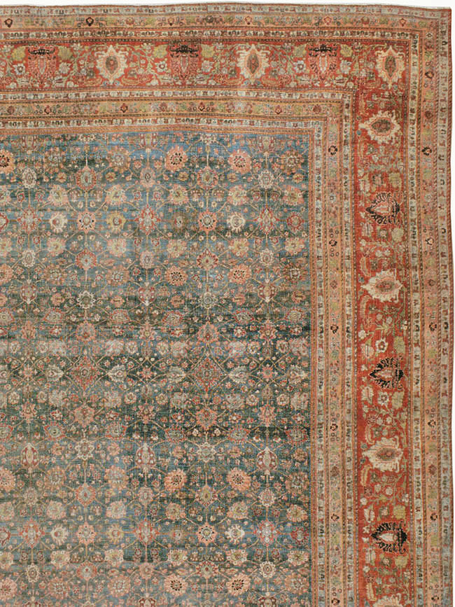 Antique Persian Bidjar Carpet, No.21959 - Staging
