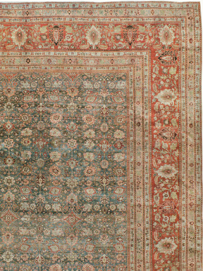 Antique Persian Bidjar Carpet, No.21959 - Staging