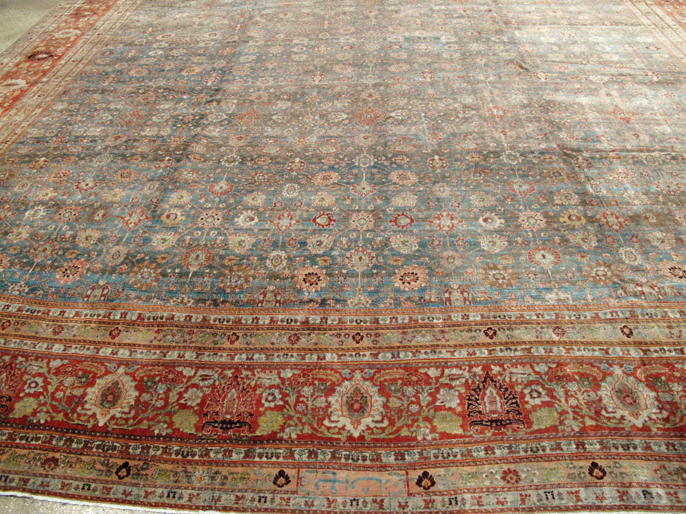 Antique Persian Bidjar Carpet, No.21959 - Staging