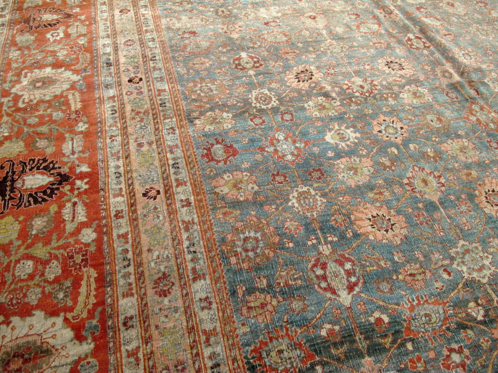 Antique Persian Bidjar Carpet, No.21959 - Staging