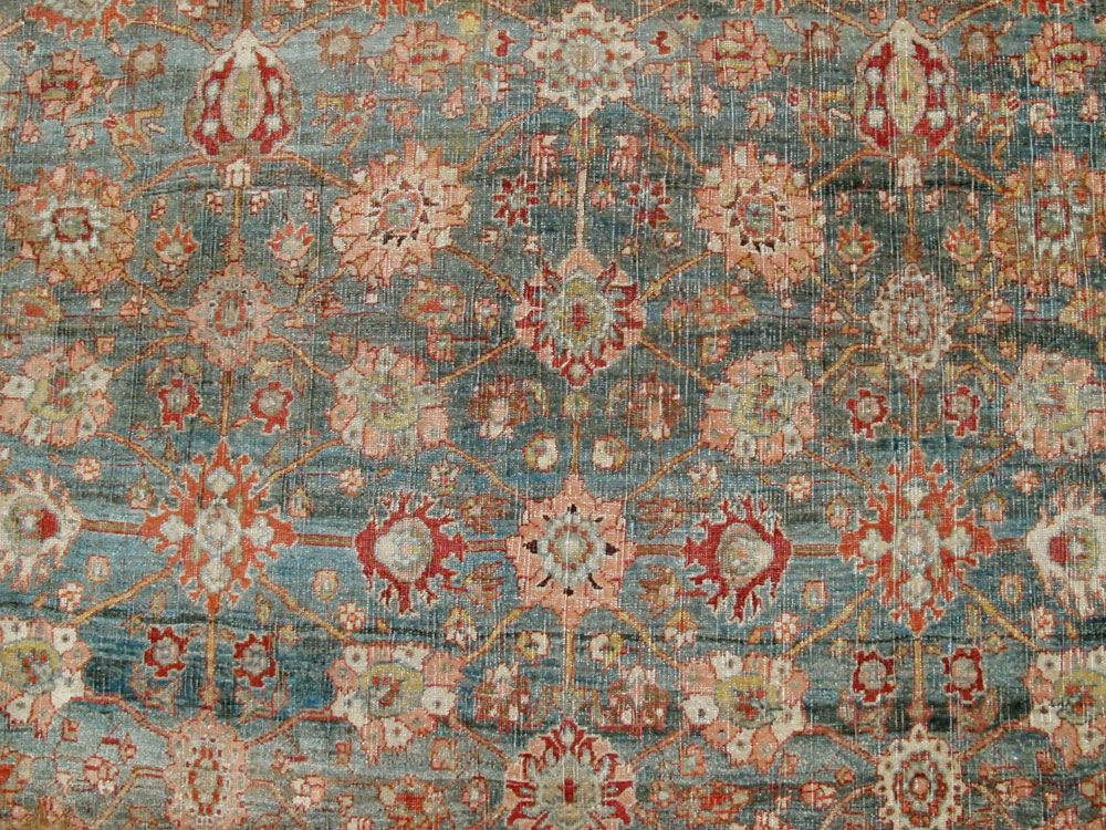 Antique Persian Bidjar Carpet, No.21959 - Staging