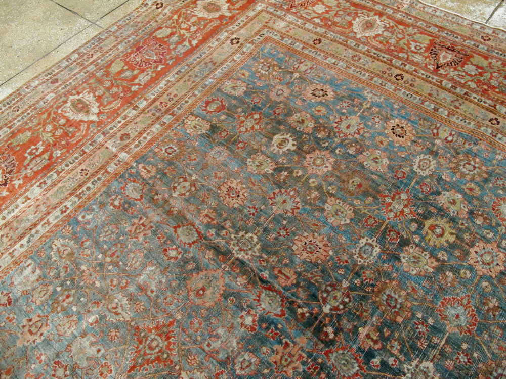 Antique Persian Bidjar Carpet, No.21959 - Staging