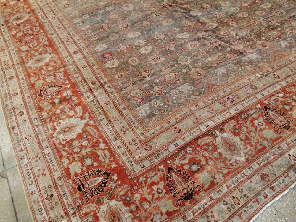 Antique Persian Bidjar Carpet, No.21959 - Staging