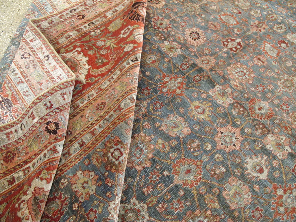 Antique Persian Bidjar Carpet, No.21959 - Staging