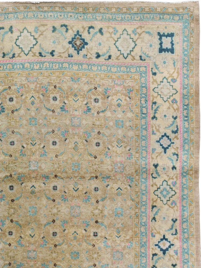 Antique  Persian Mahal Carpet, No.21969 - Staging