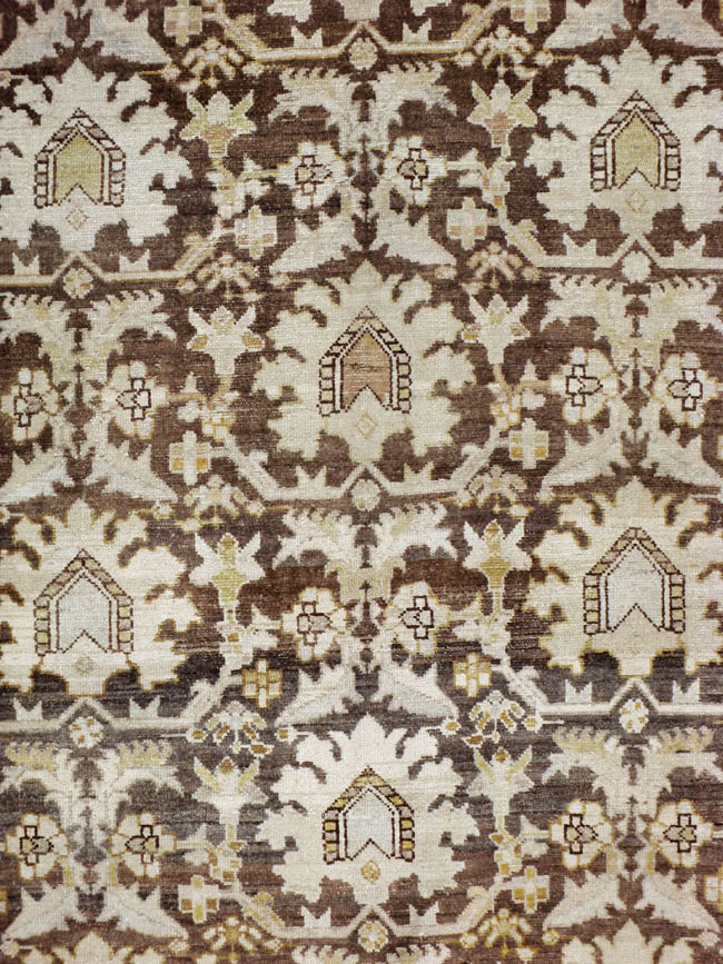 Vintage Persian Malayer Carpet, No.21970 - Staging