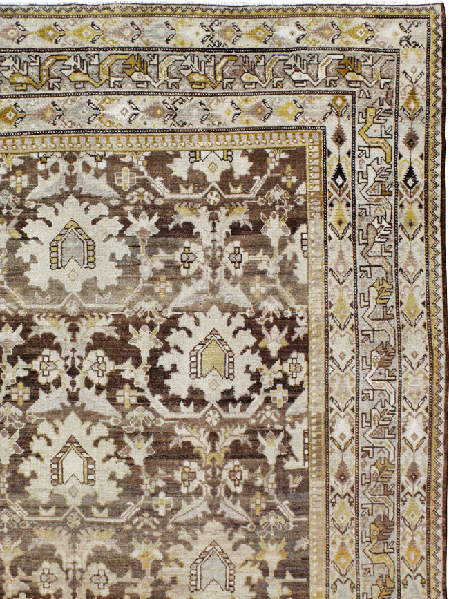 Vintage Persian Malayer Carpet, No.21970 - Staging