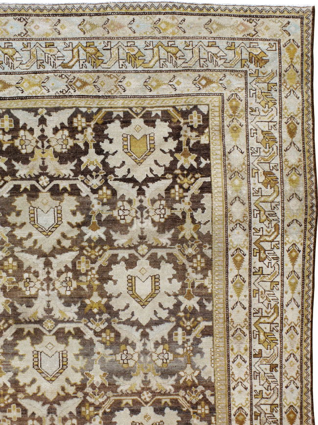 Vintage Persian Malayer Carpet, No.21970 - Staging