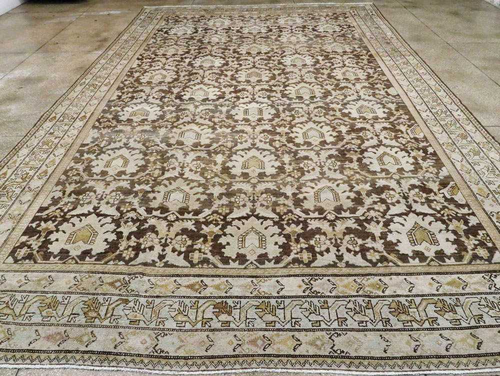 Vintage Persian Malayer Carpet, No.21970 - Staging