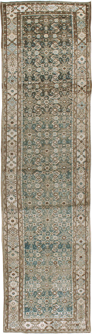 Vintage Persian Malayer Runner (Pair: 1 of 2), No.21973 - Staging